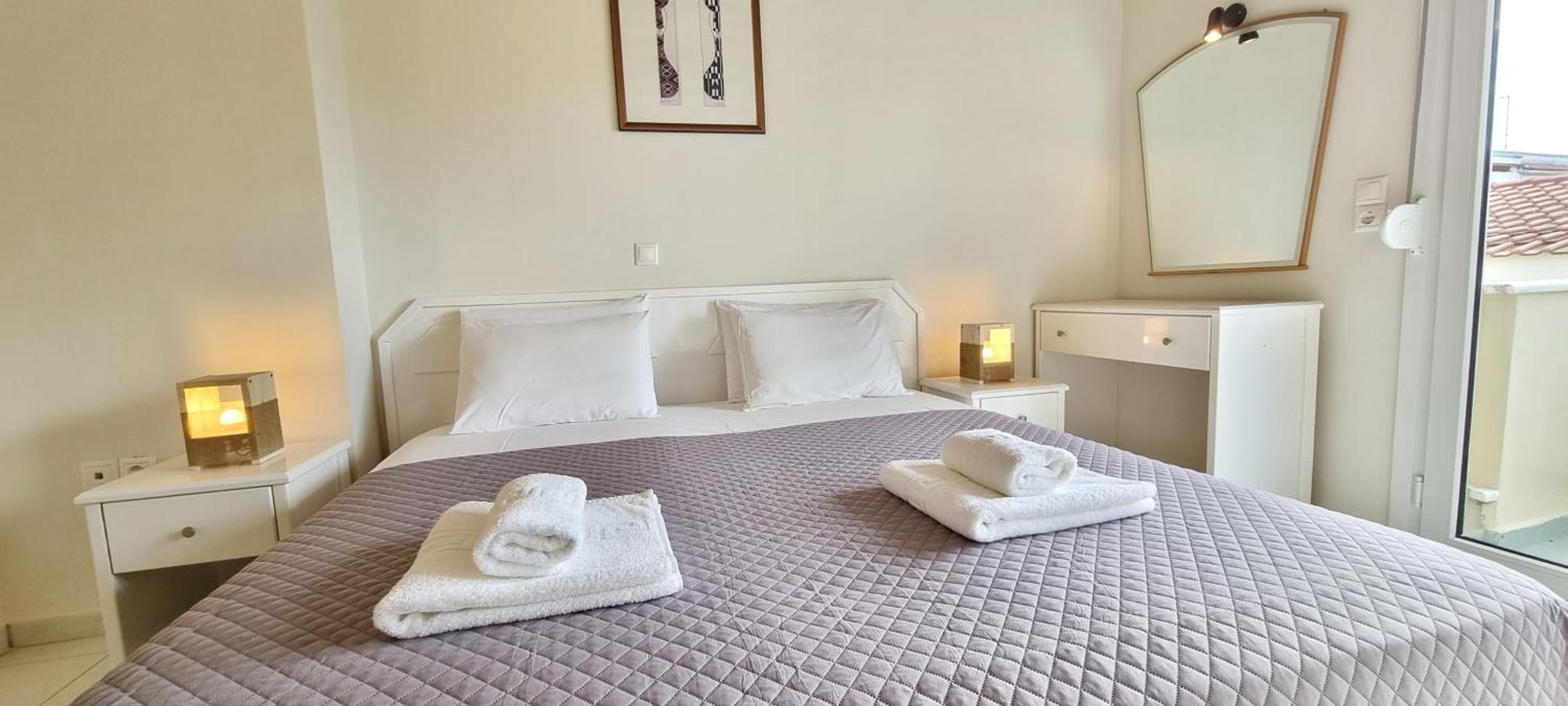Bungalow White Apartments 폴리크로노 객실 사진